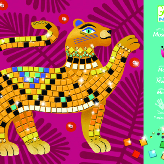 Djeco - Pyssel - Mosaic kits - Deep in the jungle