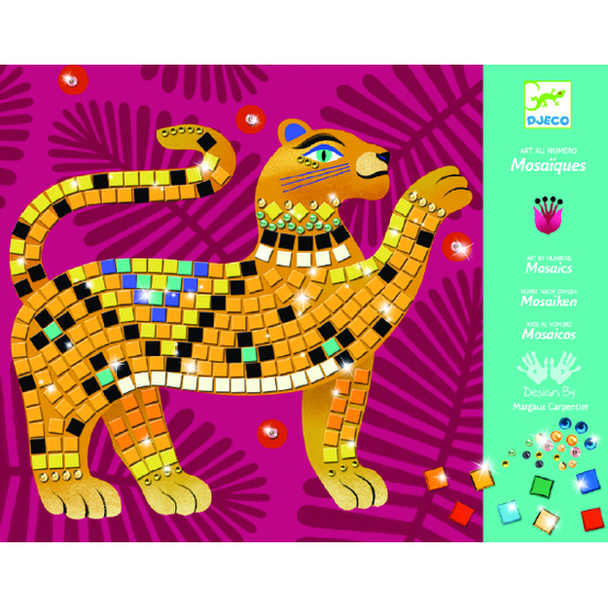 Djeco – Pyssel – Mosaic kits – Deep in the jungle