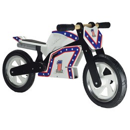 Kiddimoto - Balanscykel - Superbike Hero - Evel Knievel