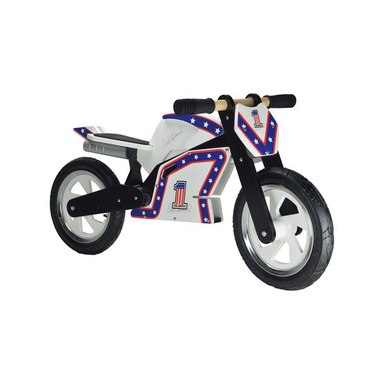 Kiddimoto - Balanscykel - Superbike Hero - Evel Knievel