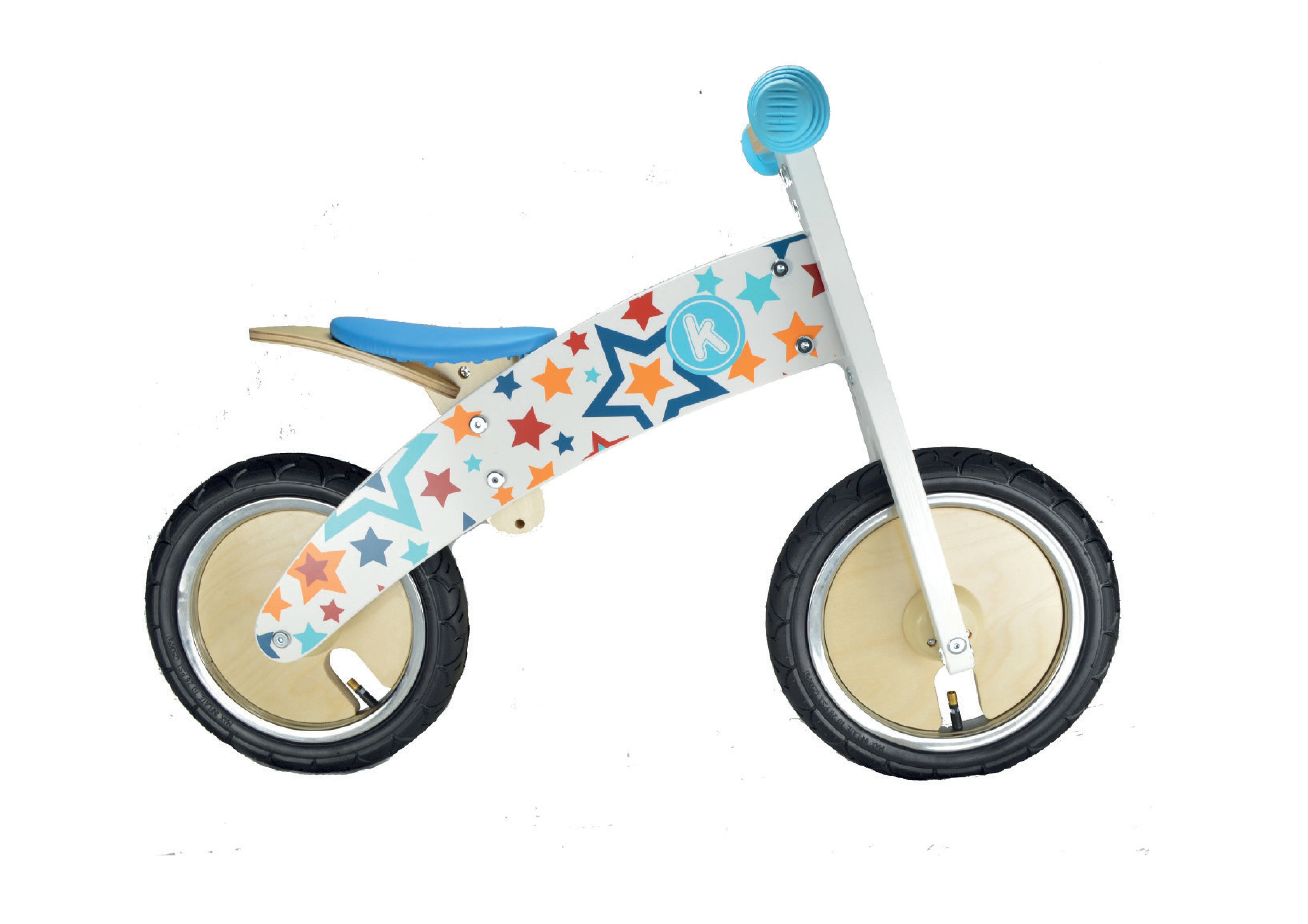 Kiddimoto Balanscykel Stars Litenleker se