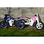 Kiddimoto - Balanscykel Scrambler Motocross Rosa/Vit