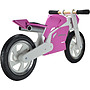 Kiddimoto - Balanscykel - Superbike Rosa/Vit