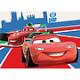 Disney - Barnmatta -Cars 2 - Bilxten McQueen - 133 x 95 cm