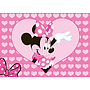 Disney - Barnmatta - Mimmi Pigg - Heart - 133 x 95 cm