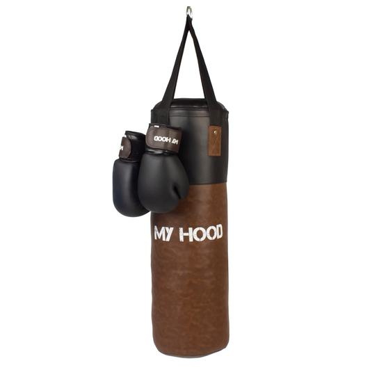 My Hood – Boxsäck Med Handskar – 15 Kg – Retro