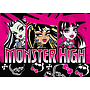 Disney - Barnmatta - Monster High - Skull - 133 x 95 cm
