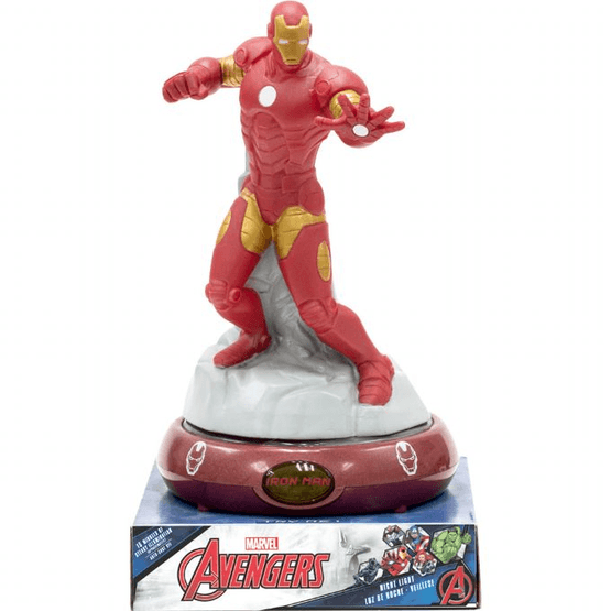 Avengers – Iron Man 3D Figur Nattlampa