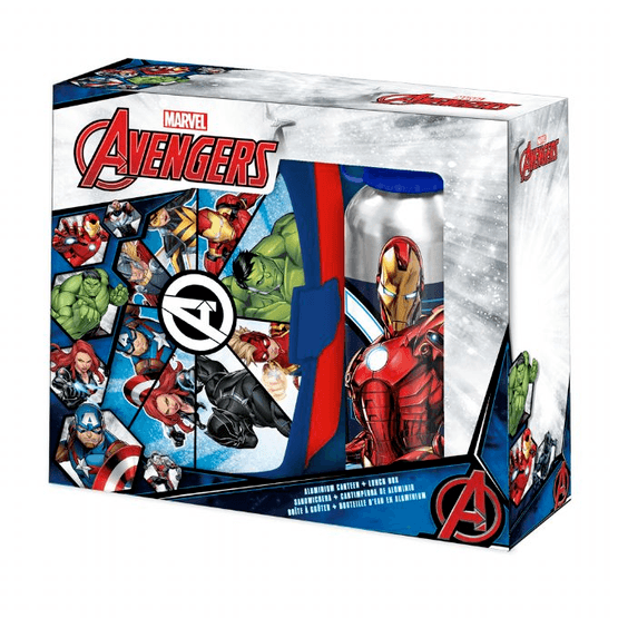 Avengers – Lunchbox Med Vattenflaska