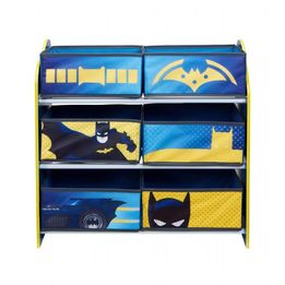 Batman - Batman Bokhylla Med 6 Korgar