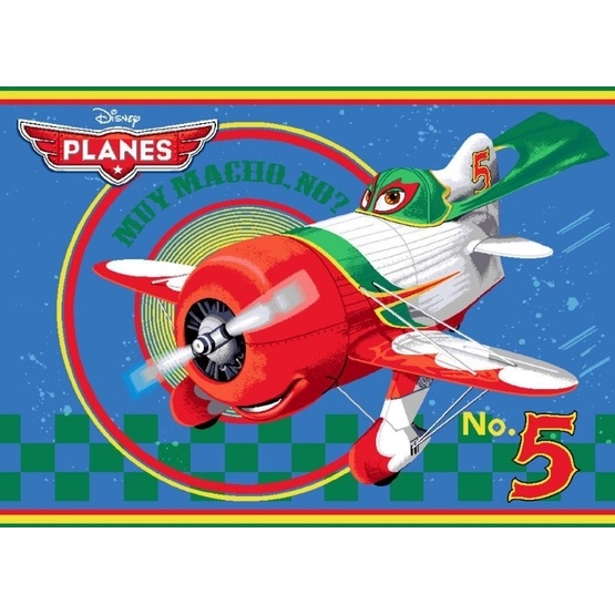 Disney – Barnmatta – Disney Planes 5 – 133 x 95 cm