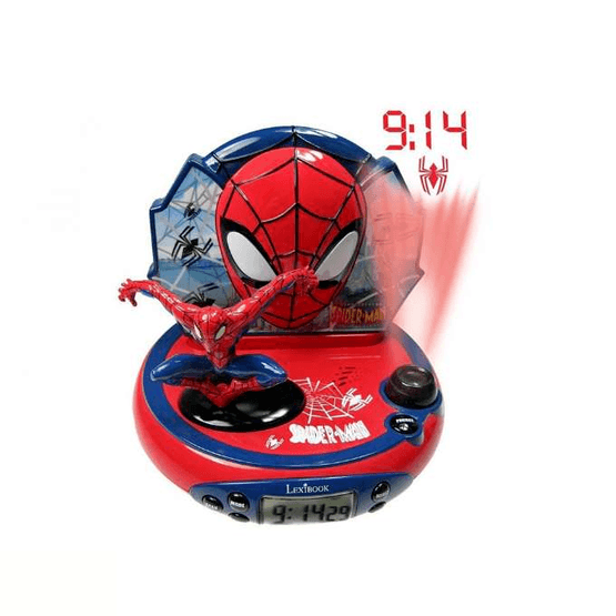 Lexibook – 3D Spiderman Klocka