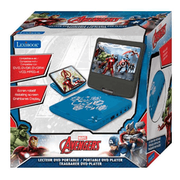 Lexibook - Avengers Bärbar Dvd-Spelare