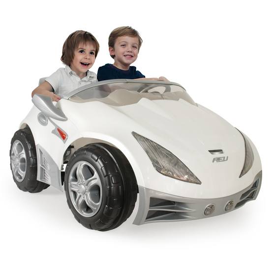 Injusa - Vit Racer Elbil 12V