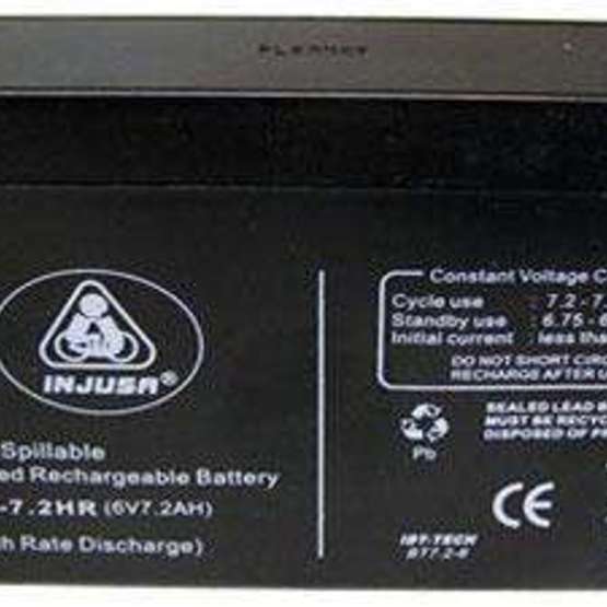 Injusa - Laddningsbart Batteri 6V 7,2Ah