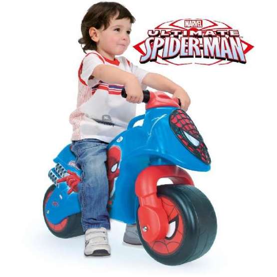 Injusa – Spiderman Springmotorcykel