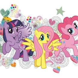 Roommates - My Little Pony Wallstickers