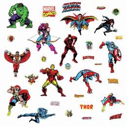 Roommates - Marvel Classic Wallstickers
