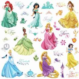 Roommates - Disney Princess Wallstickers