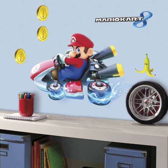 RoomMates Roommates - Mario Kart Fighting Wallstickers