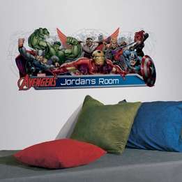 Roommates - Avengers Abc Wallstickers