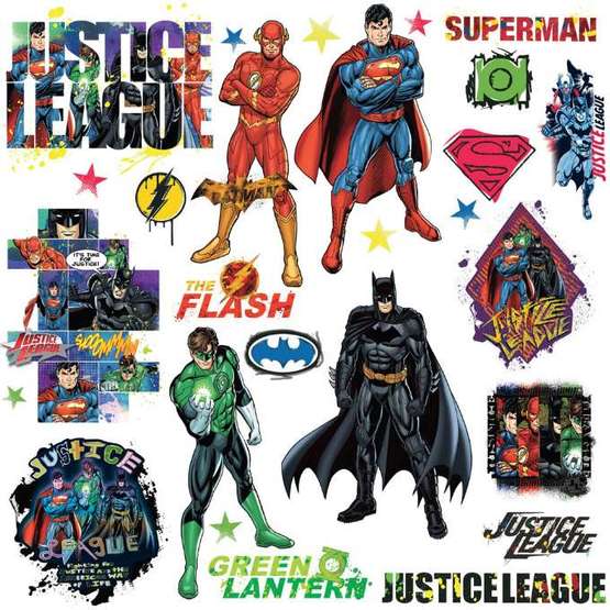 RoomMates Roommates Justice League Wallstickers
