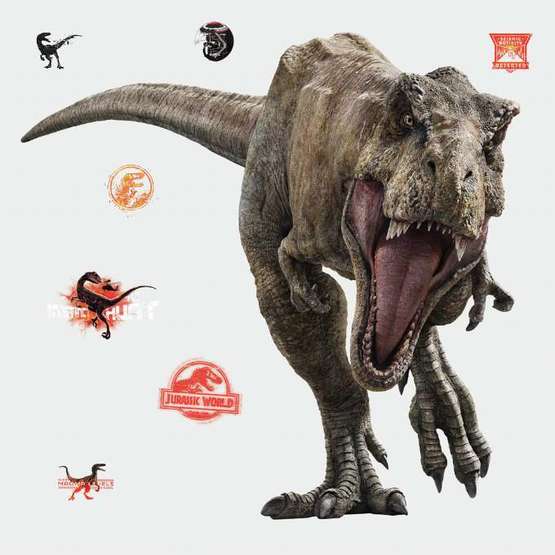 RoomMates Roommates – Jurassic World T-Rex Wallstickers