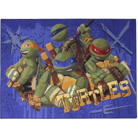 Disney - Barnmatta - Ninja Turtles - 133 x 95 cm