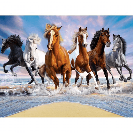 Walltastic – Bakgrund För Vilda Hästar