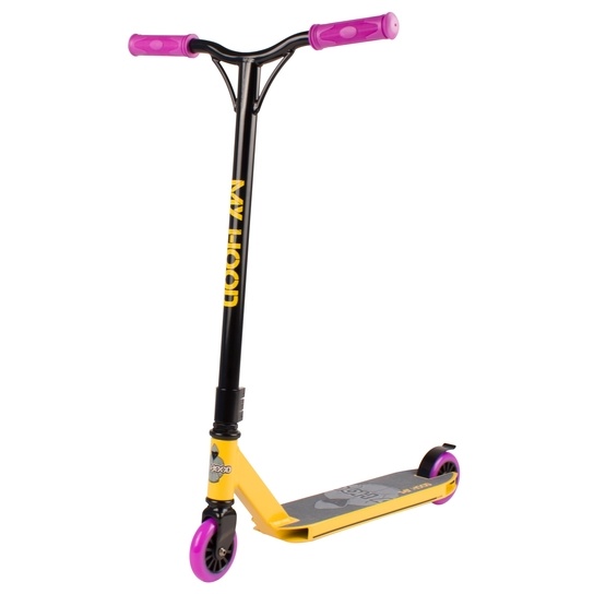 My Hood - Trick Scooter 7.0 - Svart/Lila/Gul