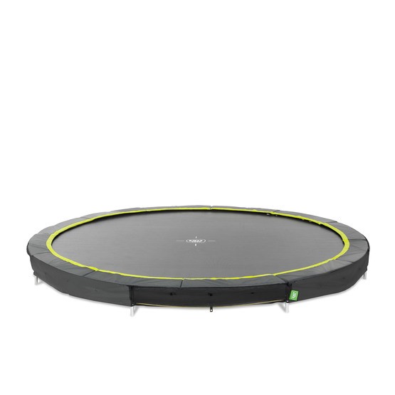 Exit Silhouette Nedgrävd Sport-Studsmatta Ø427Cm - Svart