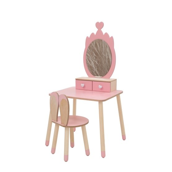 Family SCL Sminkbord Prinsessa - Crown - Rosa
