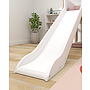 Flexa - Loftsäng 90x200 Cm MidSleep Med Ekben Och Rutschkana - Vit