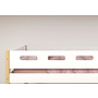 Flexa - Våningssäng Hög 90x200 Cm Med Ekben - Vit