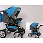 Baby Merc - Agat 2 In 1 Kombi Barnvagnar - Brun