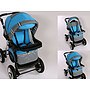 Baby Merc - Agat 2 In 1 Kombi Barnvagnar - Ljusgrön/Grå
