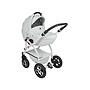 Trido Duo - Barnvagn - 3 In 1 - Vit Med Vitt Chassi