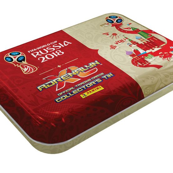 Fotbollskort - 1st Pocket Tin - Nordic Edition Panini Adrenalyn XL World Cup 2018