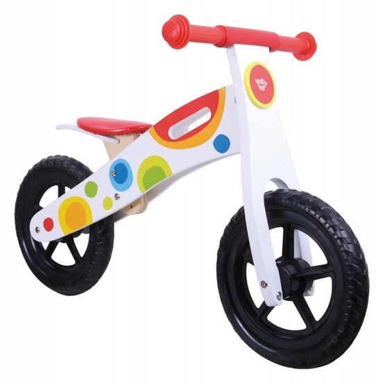 Tooky Toy - Springcykel Och Balanscykel I Trä Tooky Toy