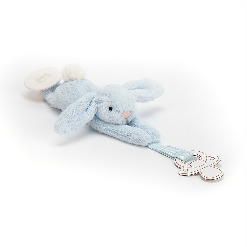 Jellycat Bashful Blue Bunny Dummy Holder