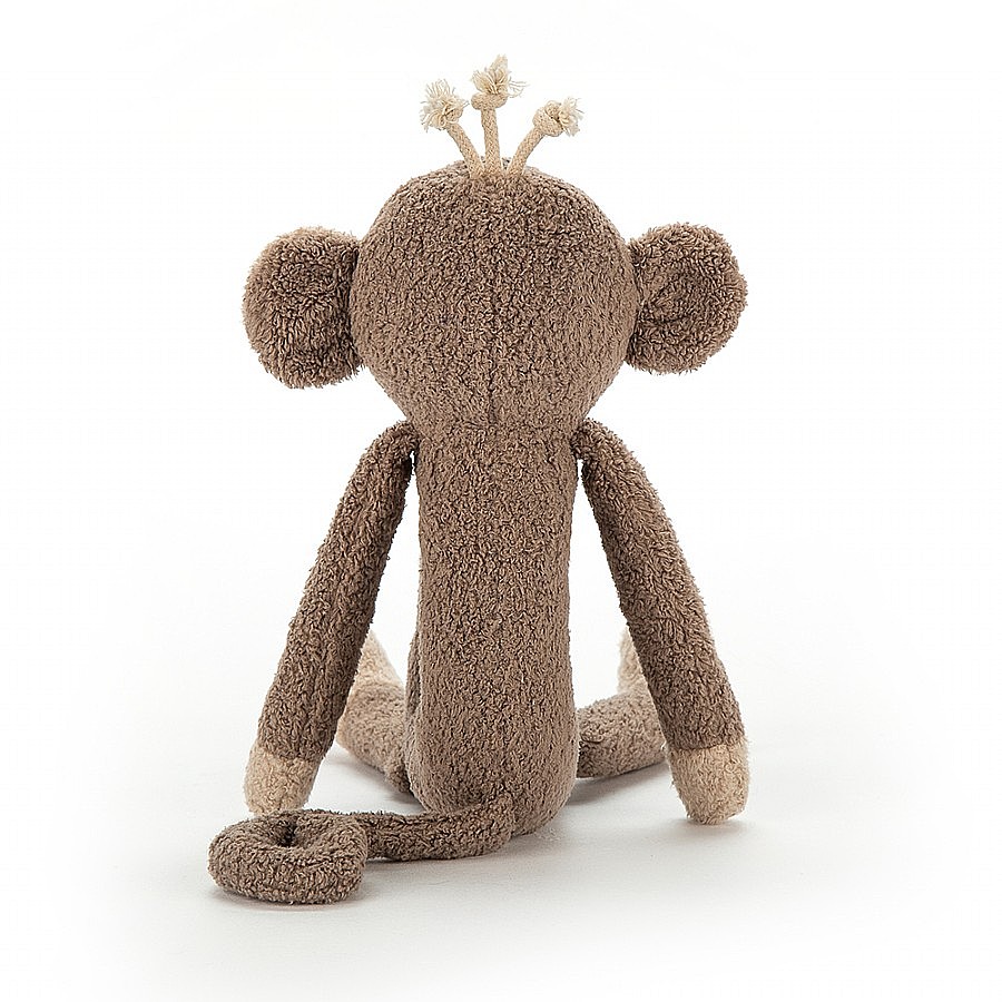 Jellycat Rattlering Monkey Ljudleksaker Litenleker.se
