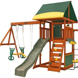 Kidkraft - Gungställning - Brookridge Wooden Swing Set