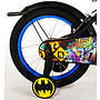 Batman Barncykel Cruiser 16 tum - Stödhjul, Dubbla handbromsar