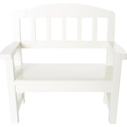 Maileg, Wooden Bench, Off White