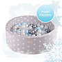 Meow Baby - Bollhav Frozen Med 250 bollar - Lila - 30 Cm