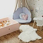 Meow Baby - Bollhav - Light Pink Square - 110x110x40 Cm