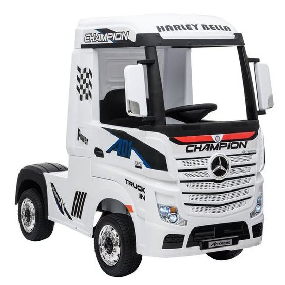 Elbil - Mercedes Actros Truck - Vit