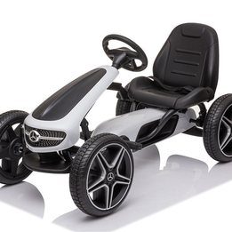 Gokart - Mercedes Benz - Vit