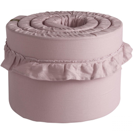 NG Baby - Spjälskydd Tjockt Volang Rose