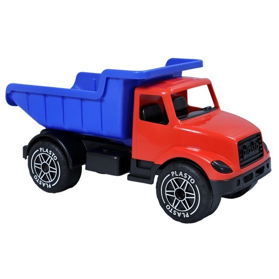 Plasto, Stora Plasto-lastbilen 60 cm, Röd
